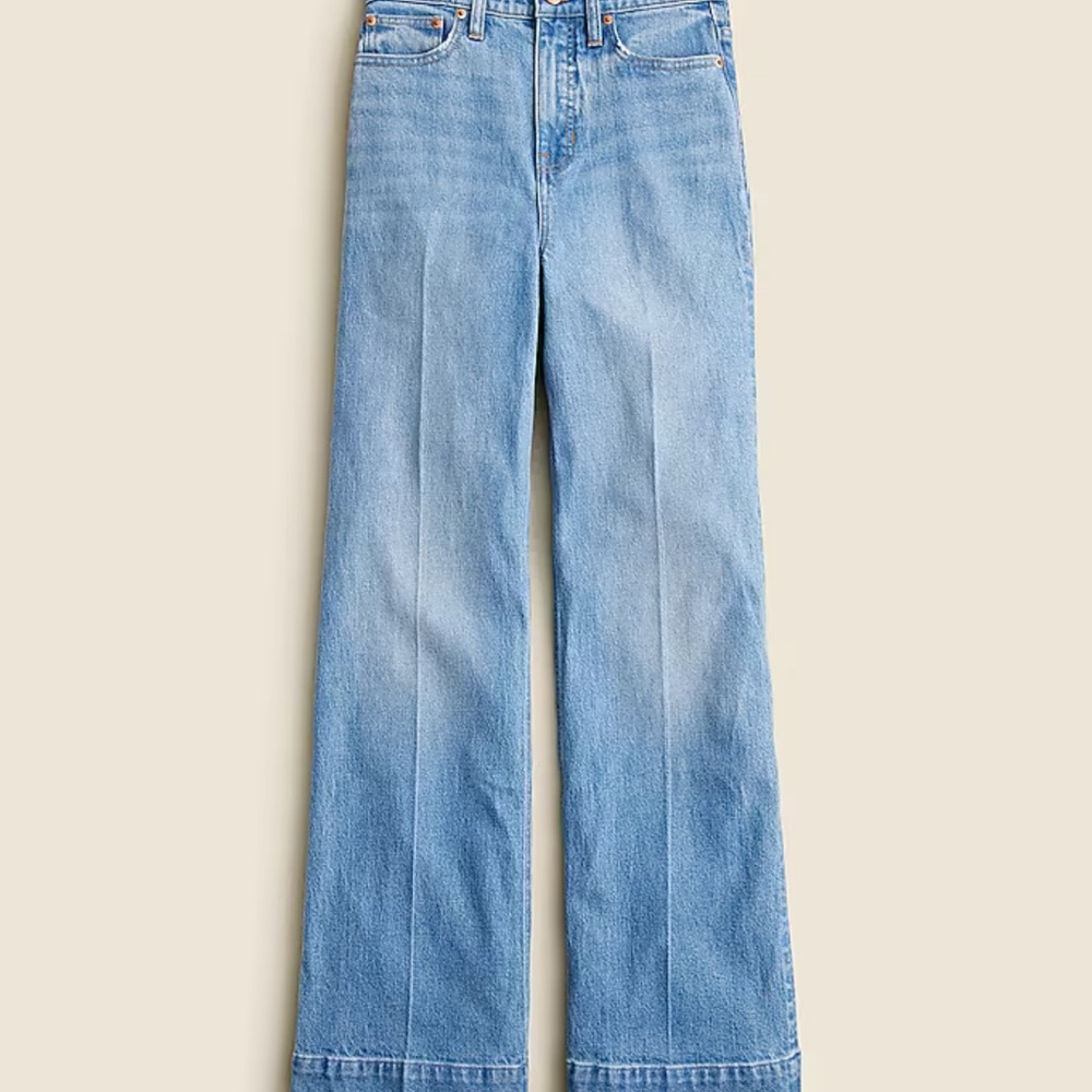 J. Crew Light Blue Flare Jeans